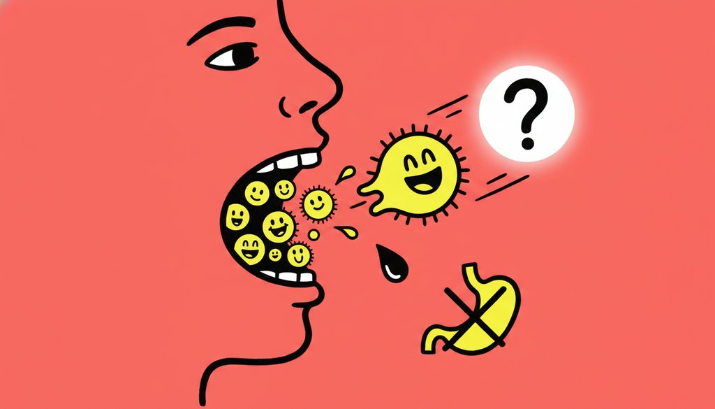 구강 유산균, 삼키면 효과 없다? 작용 원리와 균주 선택법