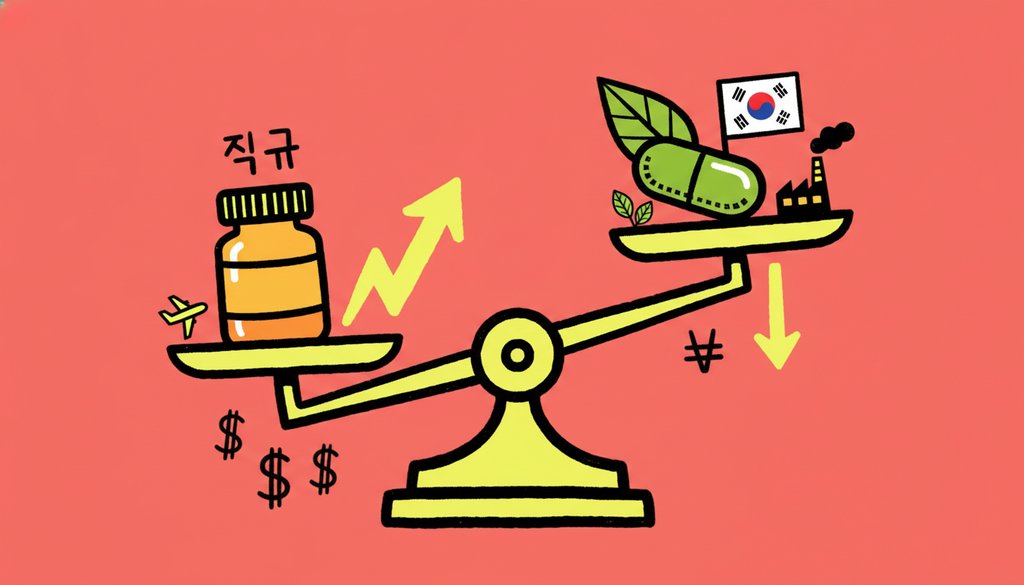 밀크씨슬·루테인 가성비 비교 — 직구와 국내산이 갈리는 이유