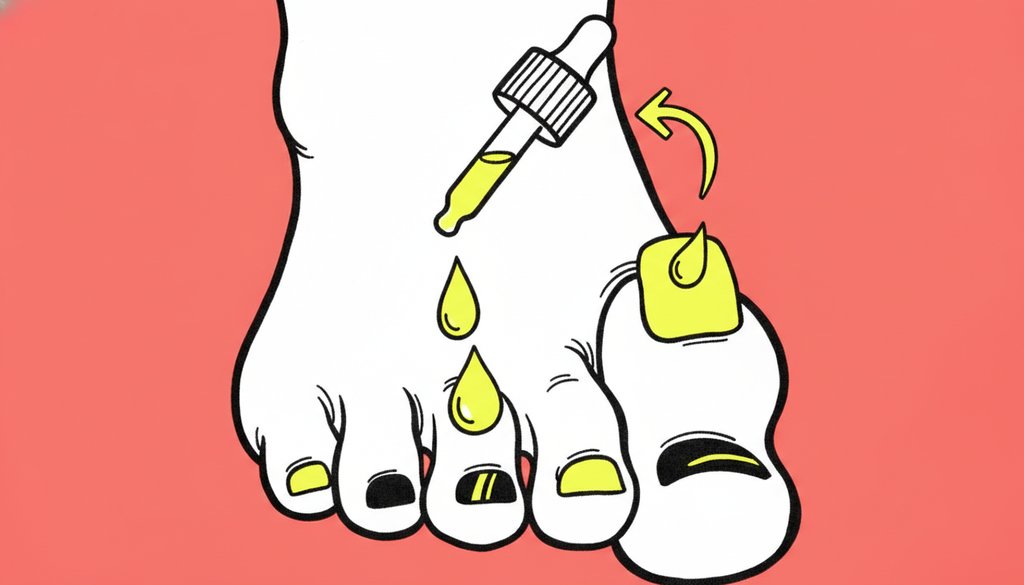 토시딘 발톱 무좀 앰플 — 두꺼워진 발톱·발톱 변색(노란색·검은색) 집에서 관리하는 법