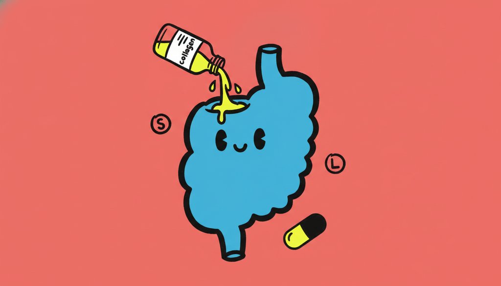 마시는 콜라겐 효과 못 봤다면 장이 문제 — 스웨디시 콜라겐·락토핏 비교