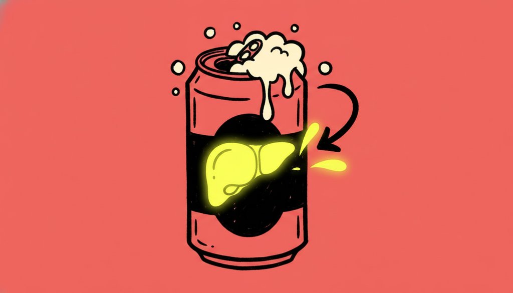 간헐적 단식 중 맥주 한 캔, 칼로리보다 간 대사가 진짜 문제다