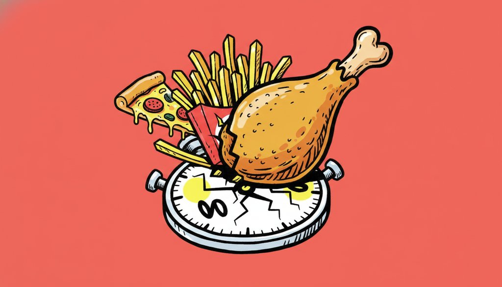 간헐적 단식하다 치킨 먹으면 효과가 사라질까?